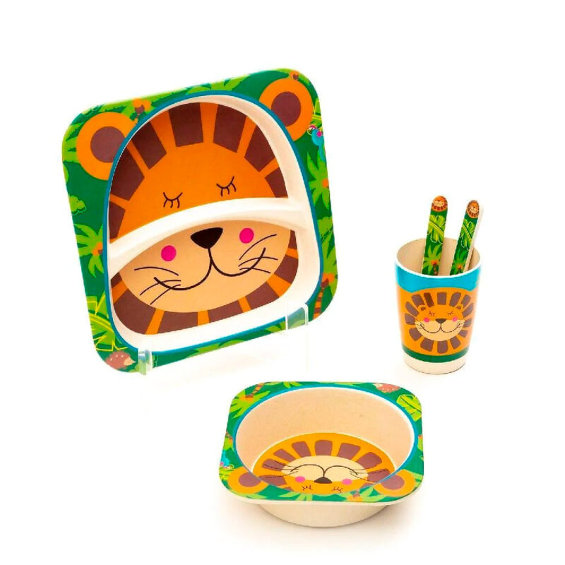 SET PLATOS LEÓN-PINGUINO KT22-245