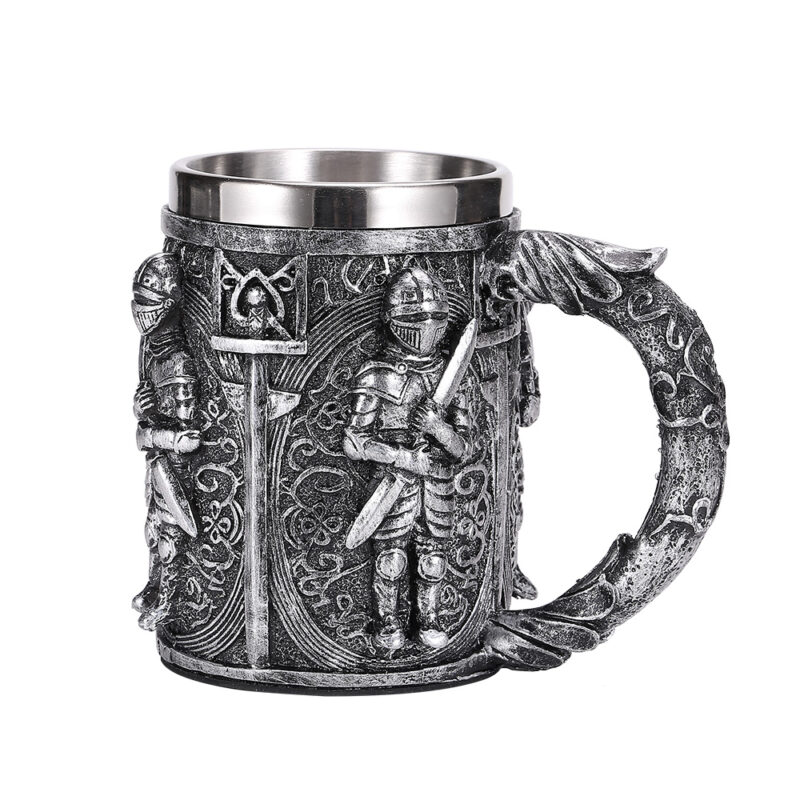 TAZA CABALLERO MEDIEVAL KT22-26 - Imagen 4