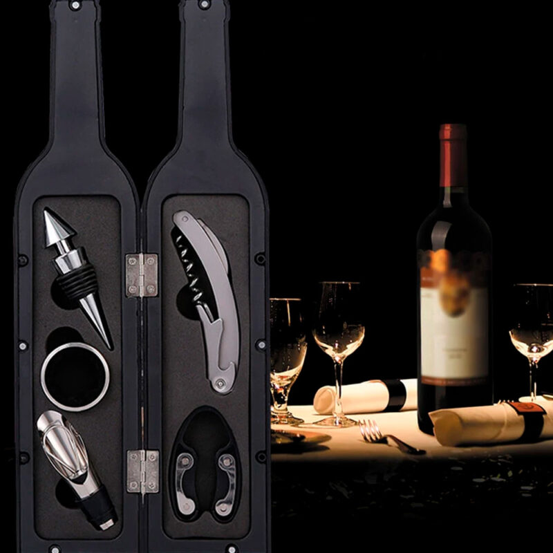 SET PARA VINO NEGRO KT22-232