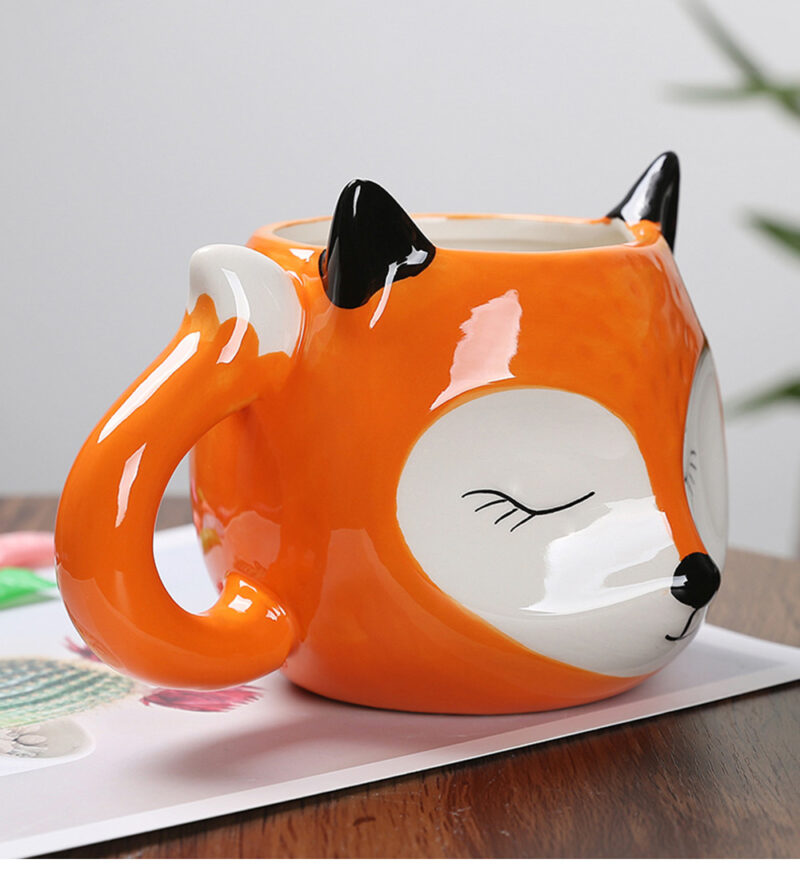 TAZA ZORRO NARANJA KT22-143 - Imagen 4