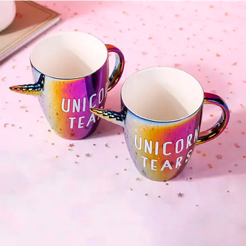 TAZA DE UNICORNIO BRILLOS KT22-11 - Imagen 3