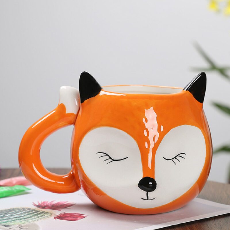 TAZA ZORRO NARANJA KT22-143