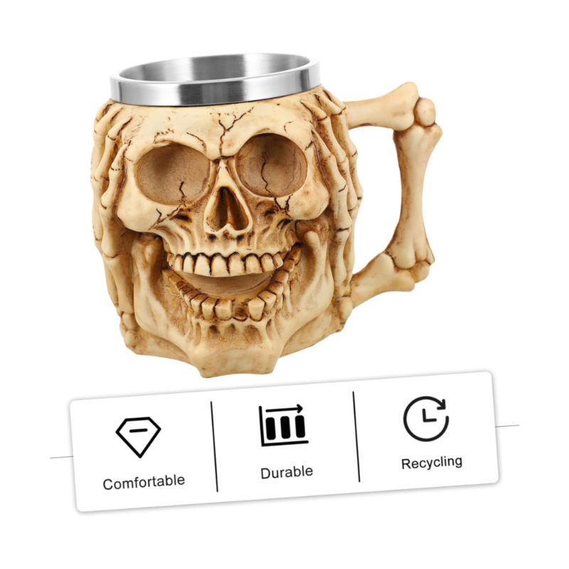 TAZA CALAVERA ASUSTADA PM-205 - Imagen 3