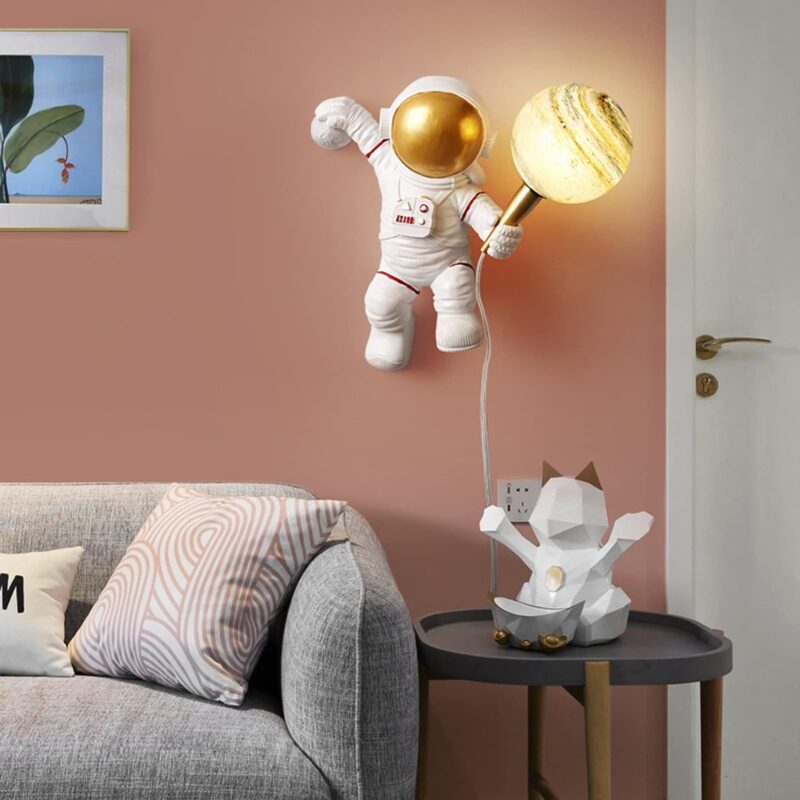 LÁMPARA DE ASTRONAUTA EN LA PARED PM-176 - Imagen 3