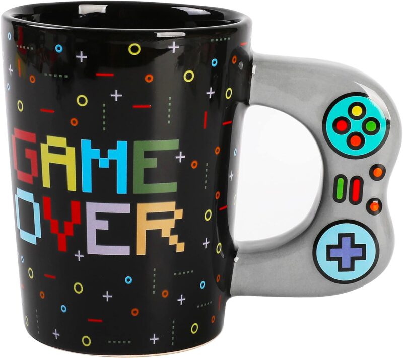 TAZA GAME OVER NEGRA PM-250 - Imagen 2